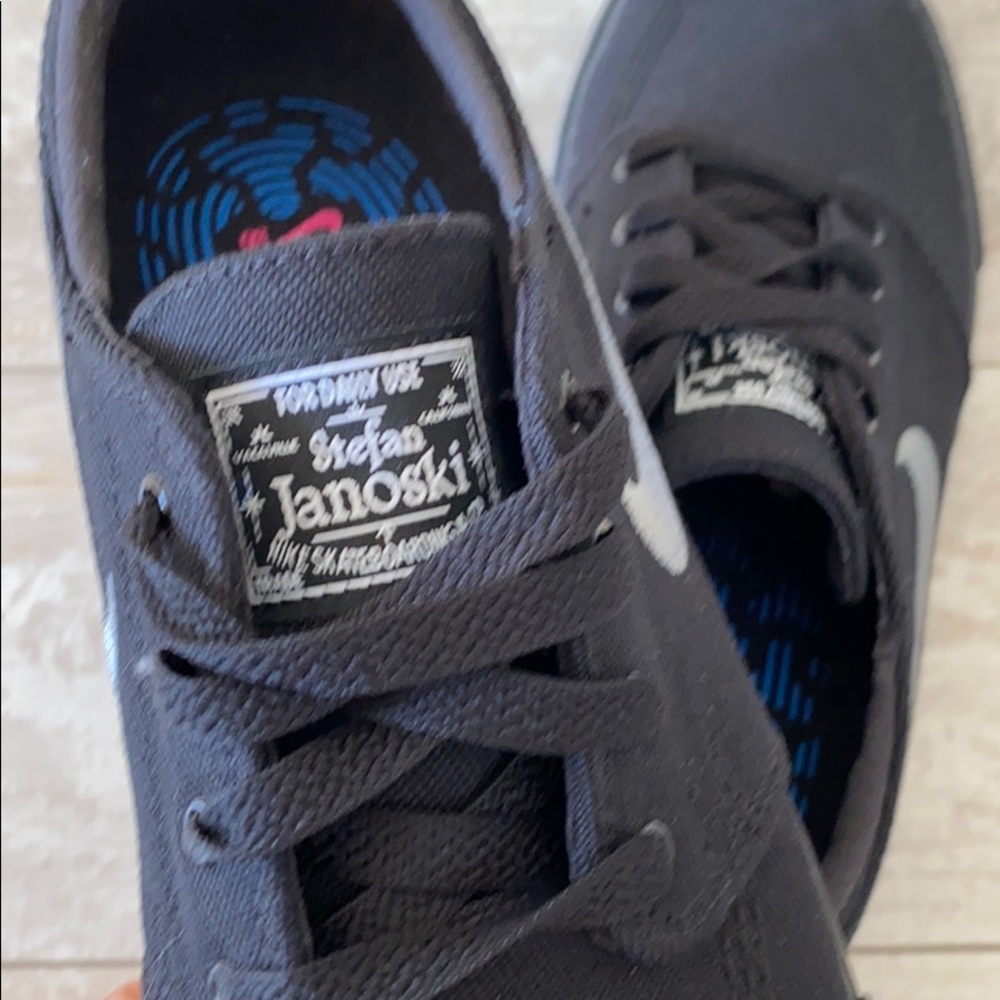 NWT Nike ID custom Stefan Janoski SB black - Picture 7 of 9